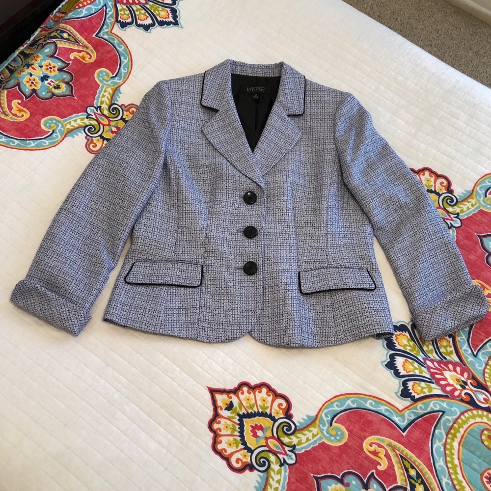 NWOT Kasper Tweed Jacket / Blazer